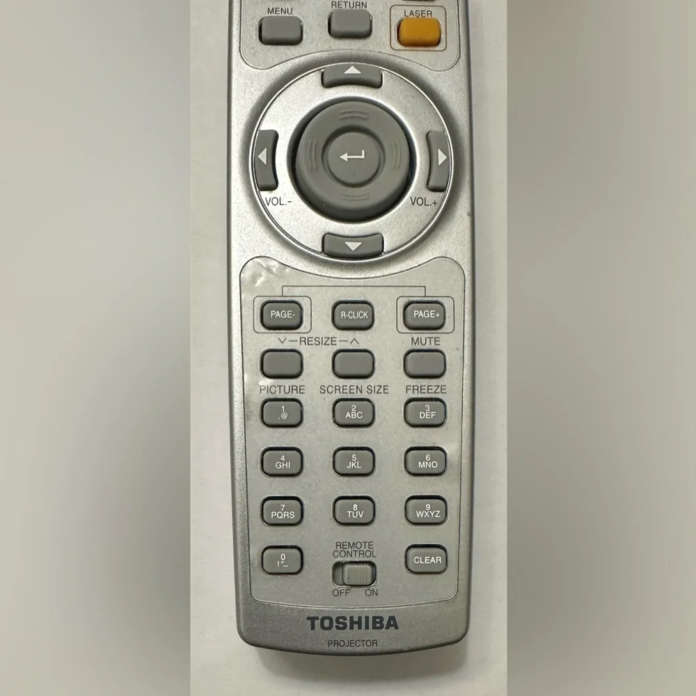 Genuine Original Toshiba CT-90246 Video Laser Projector Remote Controller